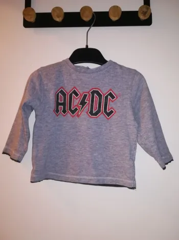 Tee-shirt à manches longues AC/DC, 12mois