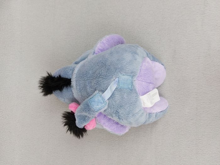 Peluche doudou âne Bourriquet 20 cm Disney Nicotoy Winnie l’ourson scratch queue - photo numéro 3