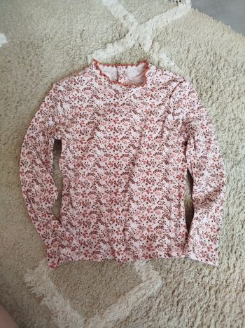 T-shirt manches longues Bb fille 36 mois Okaidi