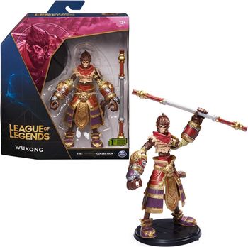 FIGURINE WUKONG   LEAGUE OF LEGEND SPIN MASTER