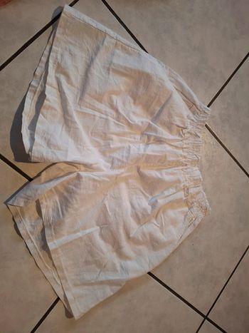 Short blanc simple