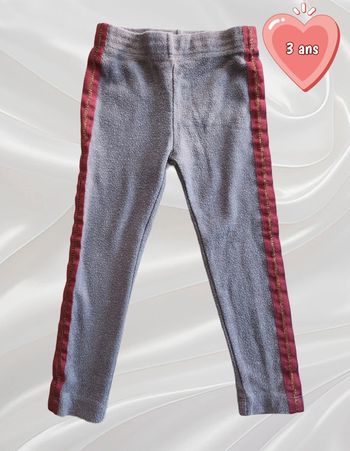 Pantalon legging fille 3 ans