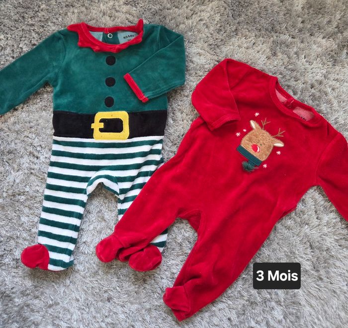 Beaucoup vêtement 3 mois garçons pyjama ensemble pantalon sweat ect.. - photo numéro 4