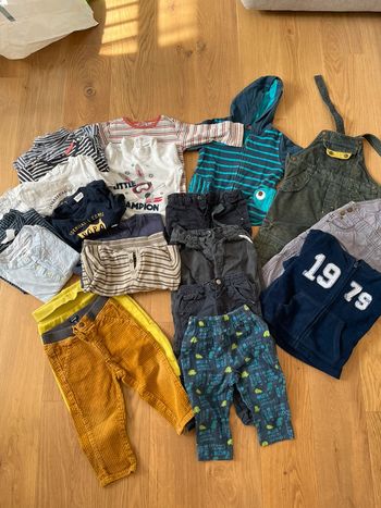 Lot de vêtements bébé garçon