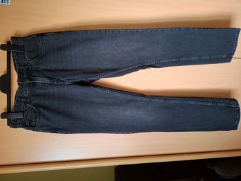 Jeans noir délavé homme, Kiabi, taille 38 et longueur 34