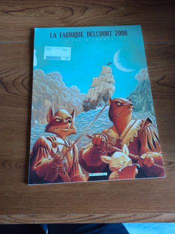 La fabrique Delcourt 2008 livre d'images