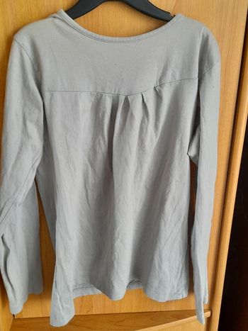 Tee shirt gris t 12 ans