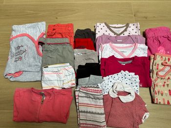 Lot fille été 12 mois