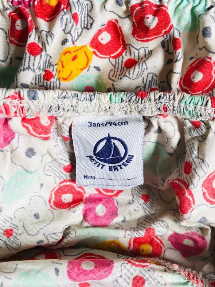 Maillot de bain 2 pièces en popeline Petit bateau T-3 ans - photo numéro 3