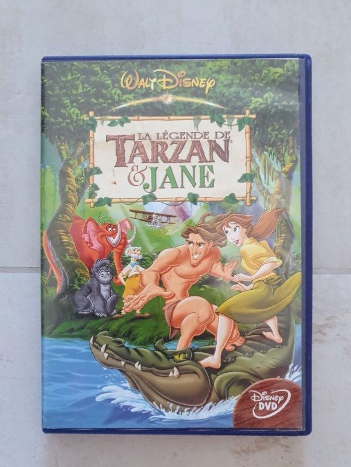 DVD La légende de Tarzan et Jane Walt Disney