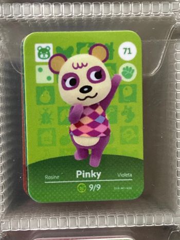 mini carte amiibo pinky