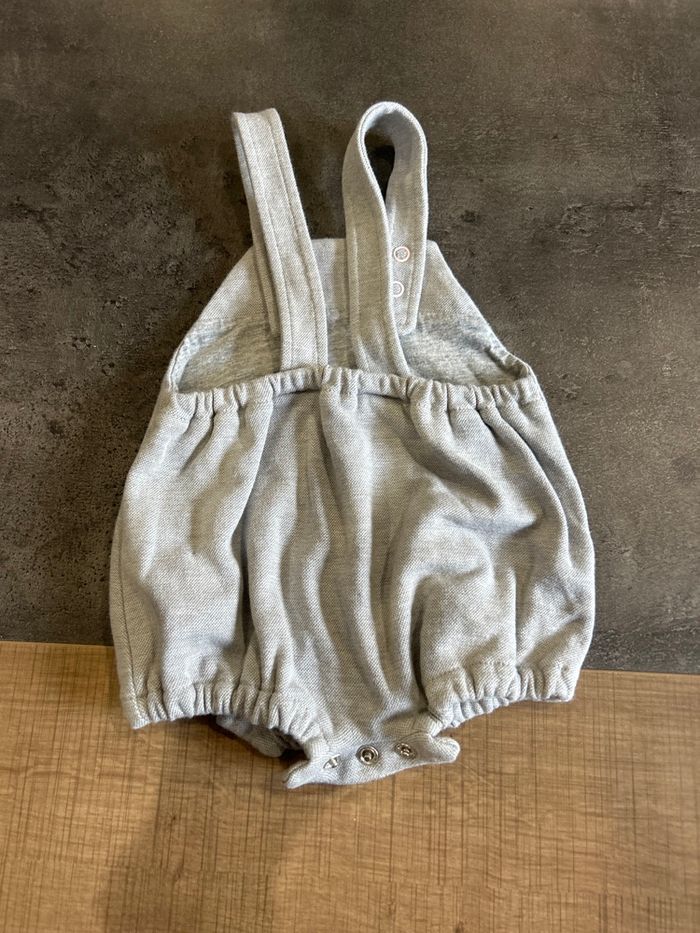 Salopette courtes bébé 1 mois obaïbi - photo numéro 3