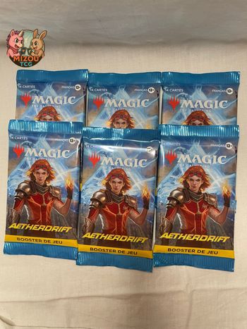 Lot 6 Boosters Magic Aetherdrift FR