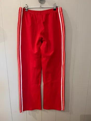 Jogging Adidas fushia/rouge bandes blanches & roses – Taille 16A/176 (S adulte)