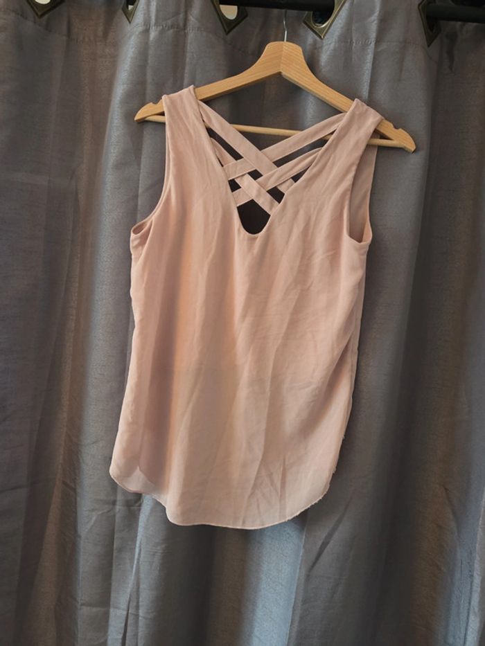 Blouse vieux rose 🌹 femme - photo numéro 3