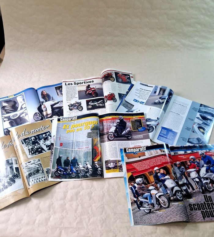 Lot de revue  , magazine moto  , scooter  , collection mix - photo numéro 6