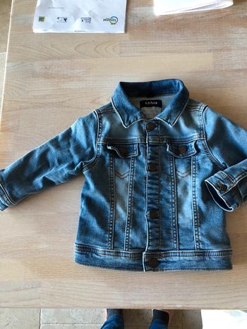 Veste en jean mixte neuve