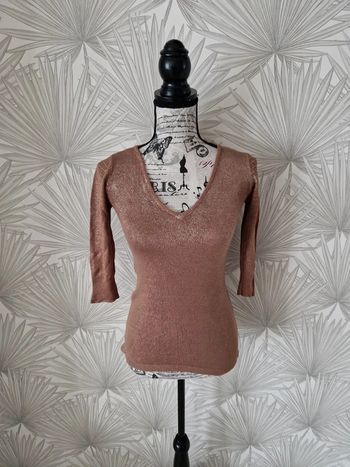 Jolie blouse manches 3/4 Lee Cooper taille 34