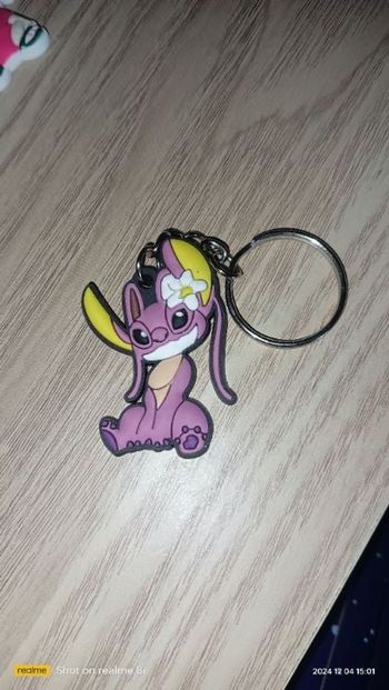 Porte clé de Angel dans Stitch neuf