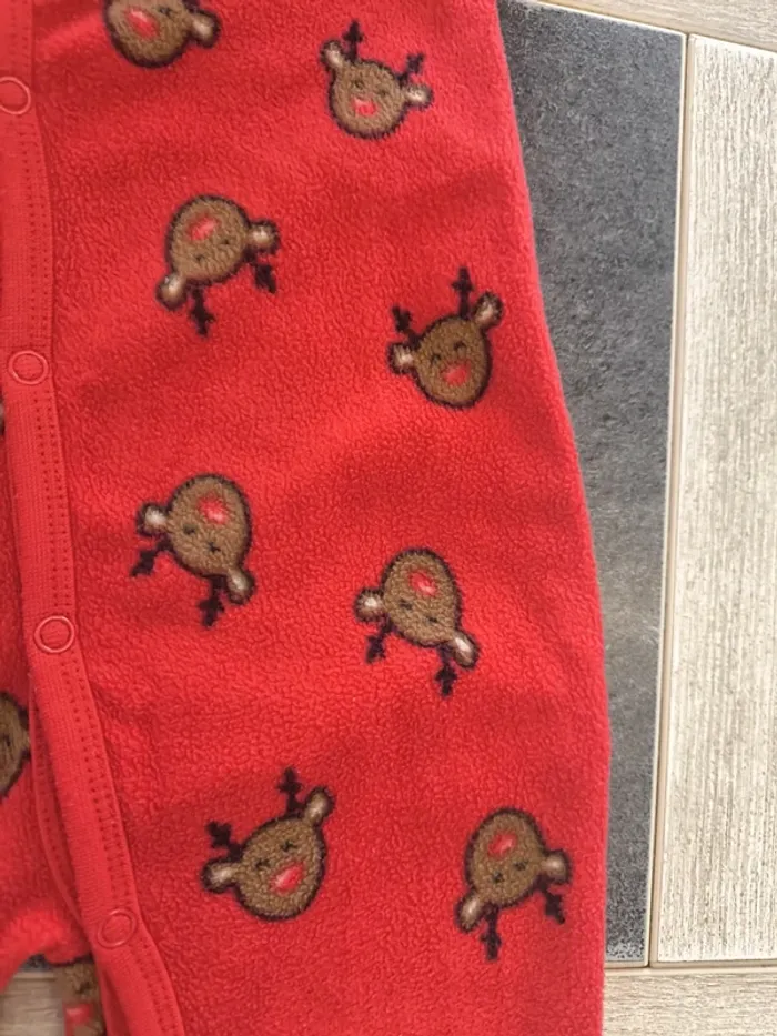 Pyjama polaire Rennes garçon 12 mois 80cm Zeeman - photo numéro 9