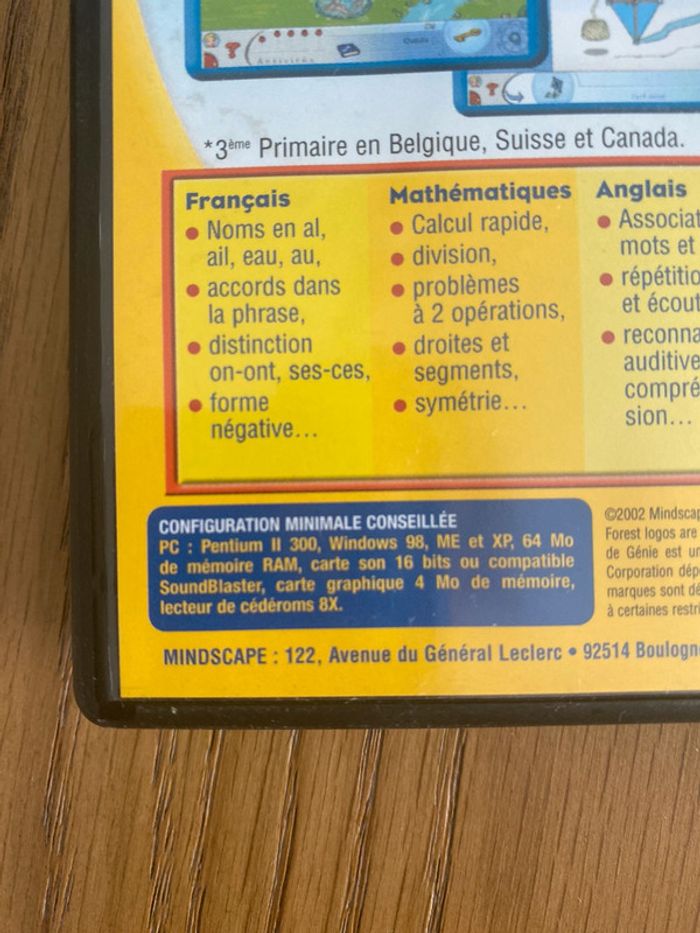 PC Graines de Génie CE2 Éducatifs - photo numéro 4