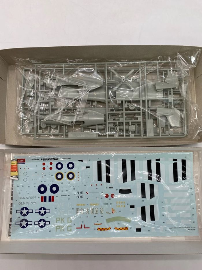 Maquette Academy P-51B Mustang - photo numéro 2