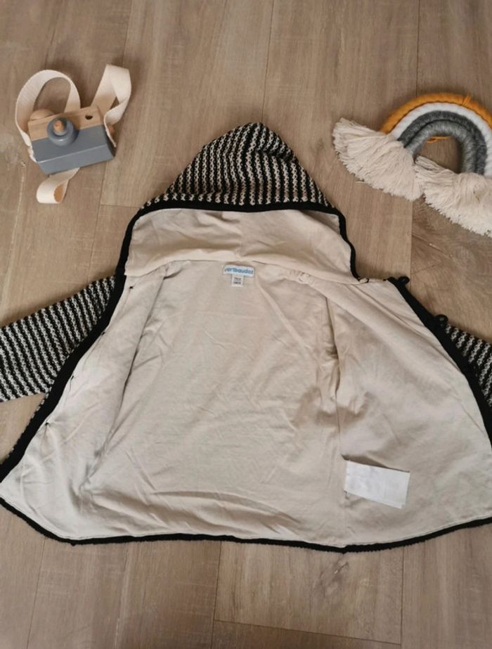 Veste manteau maille mi saison neuf - photo numéro 3