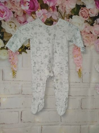 Pyjama blanc 12mois