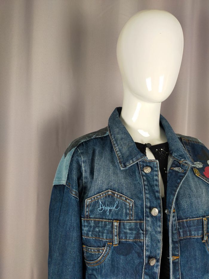 Veste en jean Desigual x Mickey – Édition Limitée – Taille L - photo numéro 3
