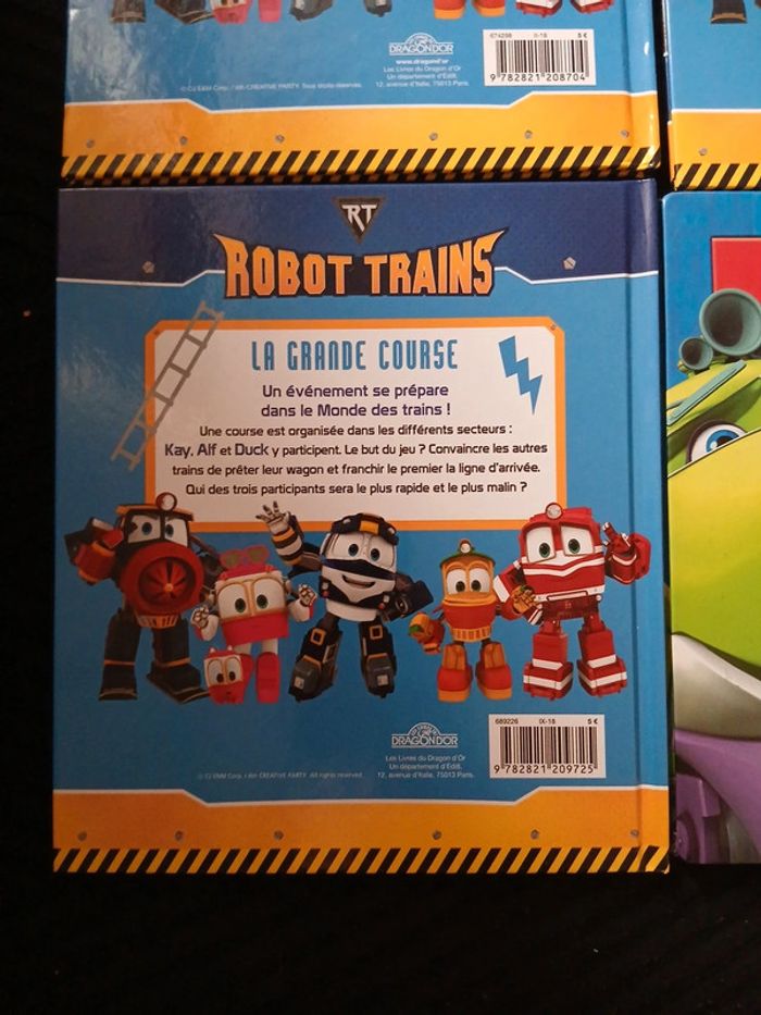 Livre robot trains ou chuchinggton - photo numéro 4