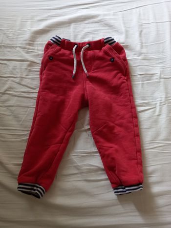 Jogging garçon okaibi rouge 23 mois