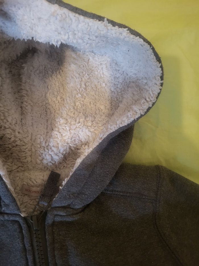 Sweet à capuche zippé - photo numéro 2