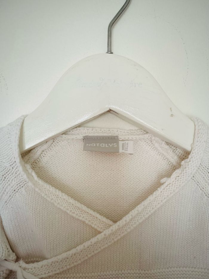 Gilet en laine 1 mois natalys - photo numéro 4