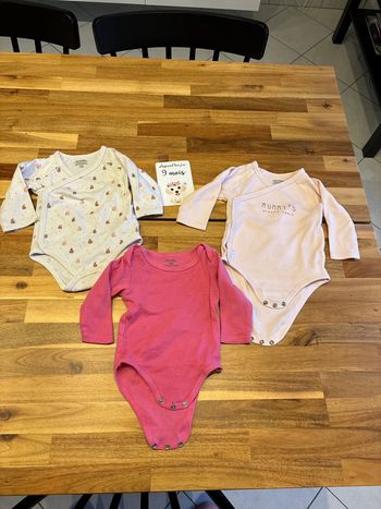 Lot de 3 bodies