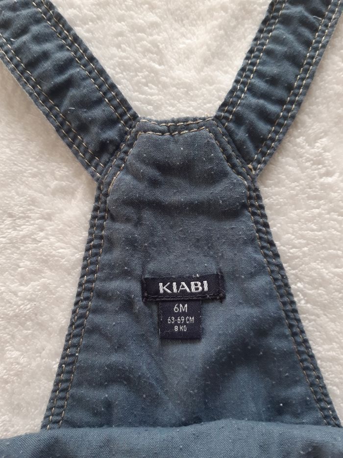 Robe / salopette jean 6 mois fille kiabi - photo numéro 6