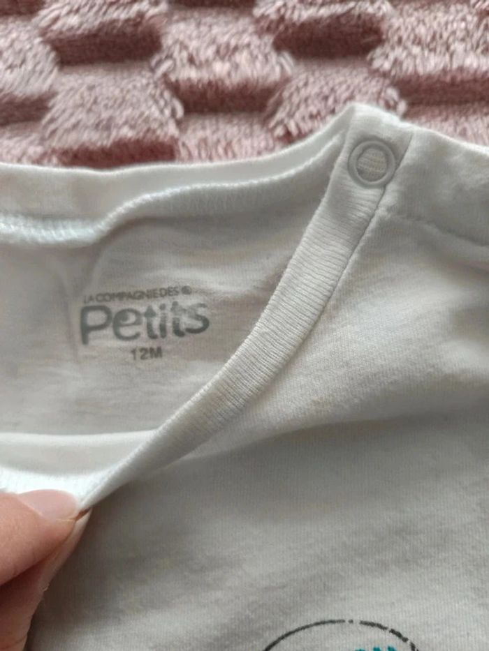 T shirt la compagnie des petits 12m tbe - photo numéro 3