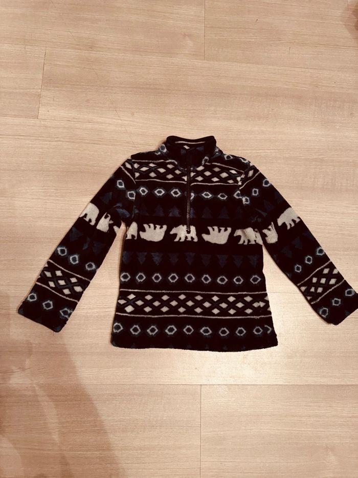 Pull polaire garçon 6 ans