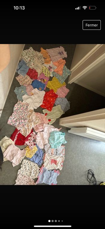 Lot été 6 mois fille