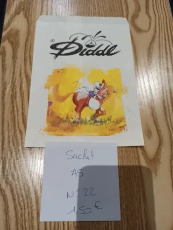 Sachet en papier Diddl A5 22 1,50€