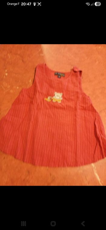 Robe fille taille 24 mois