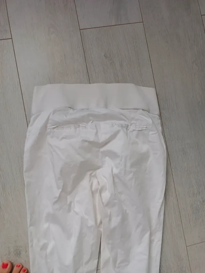 Pantalon blanc grossesse 36 - photo numéro 6