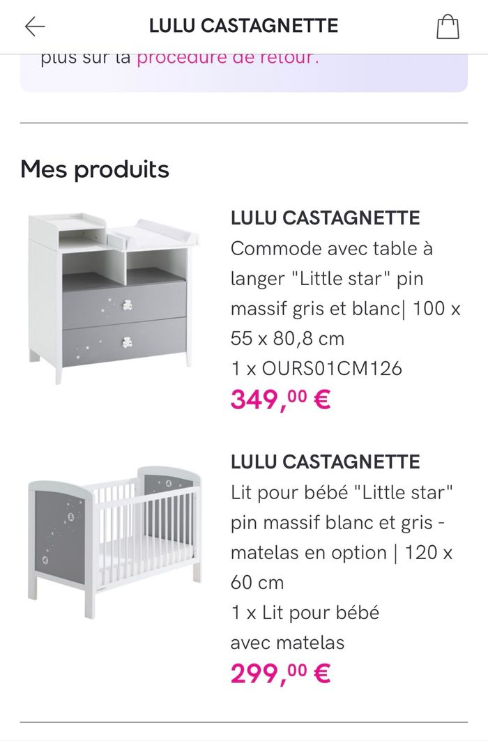 Ensemble pour chambre bébé - photo numéro 2