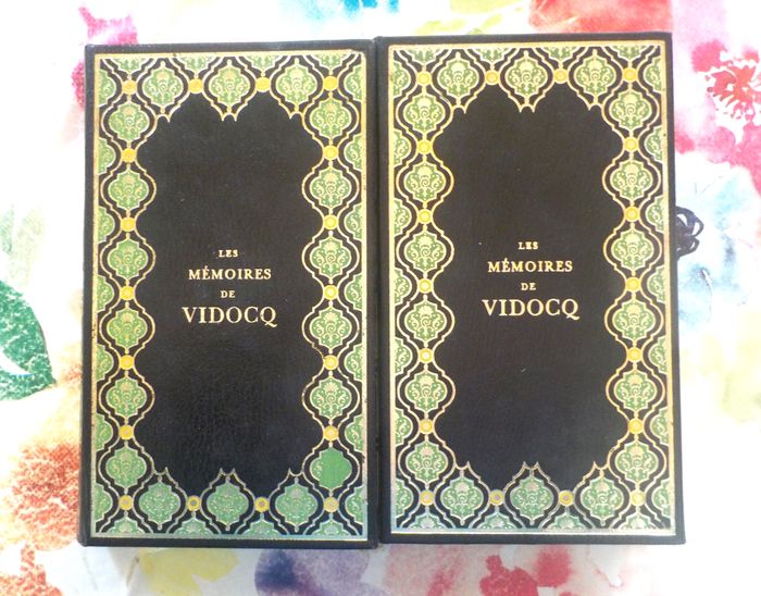 LES MEMOIRES DE VIDOCQ T1&2 Ed. François Beauval 1968