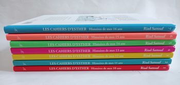 Cahiers d'Esther lot 7 bd
