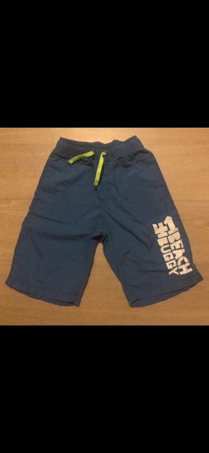 Ensemble été garçon bleu short et tee shirt 6/8ans marque H&M - photo numéro 4