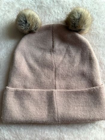 Bonnet rose laine 128/146