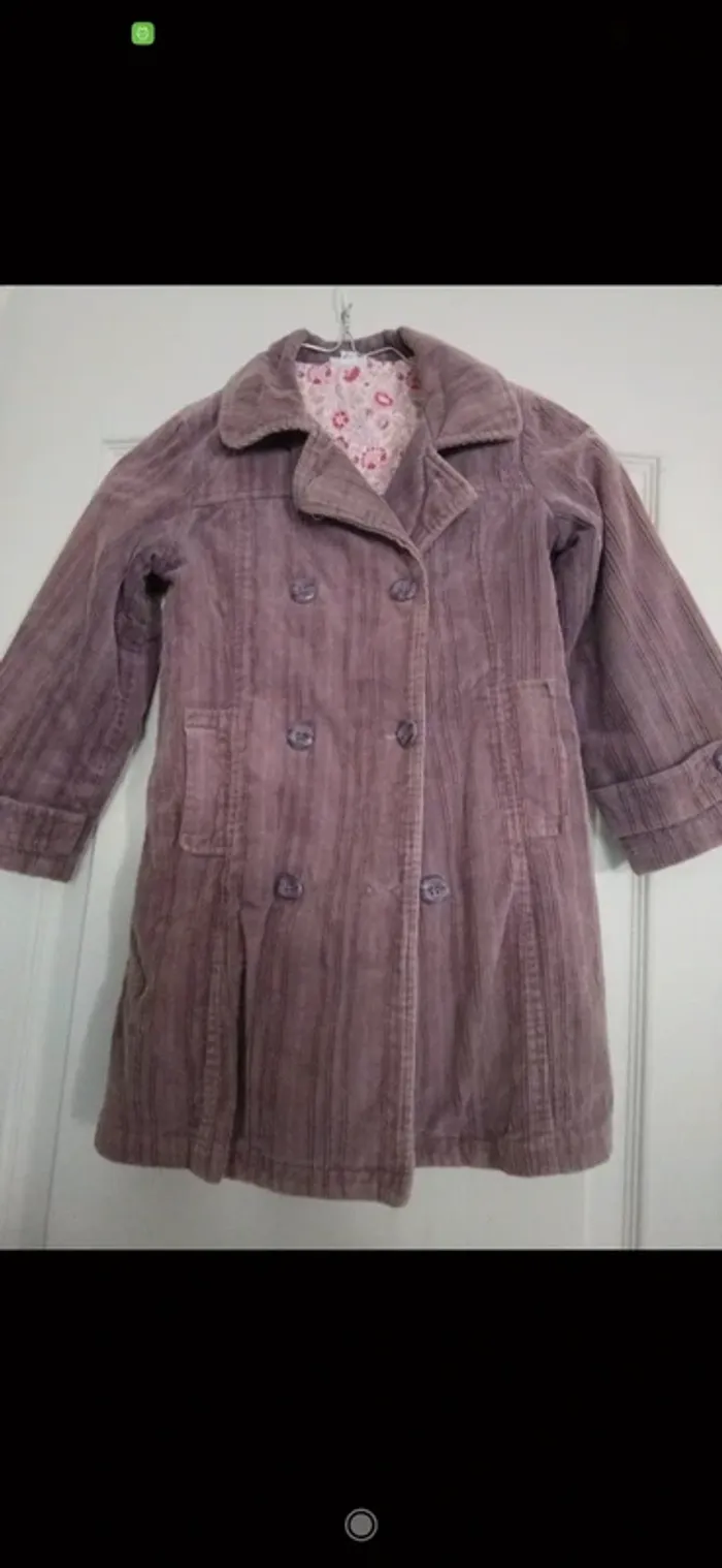 Veste filles 6 ans violine Mila Blue