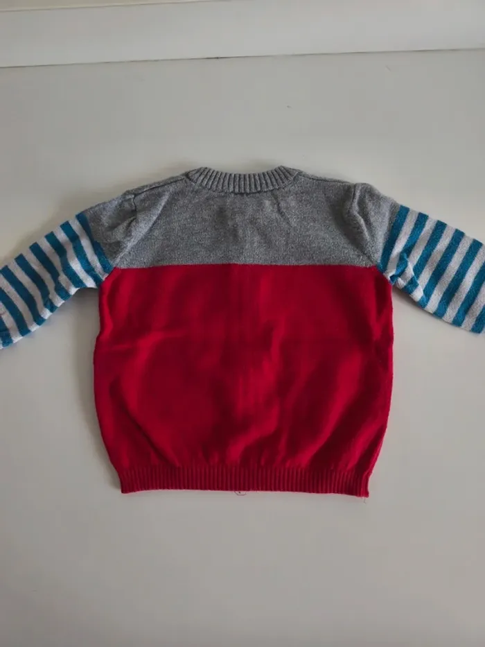 Gilet zippé Benetton Baby - photo numéro 3