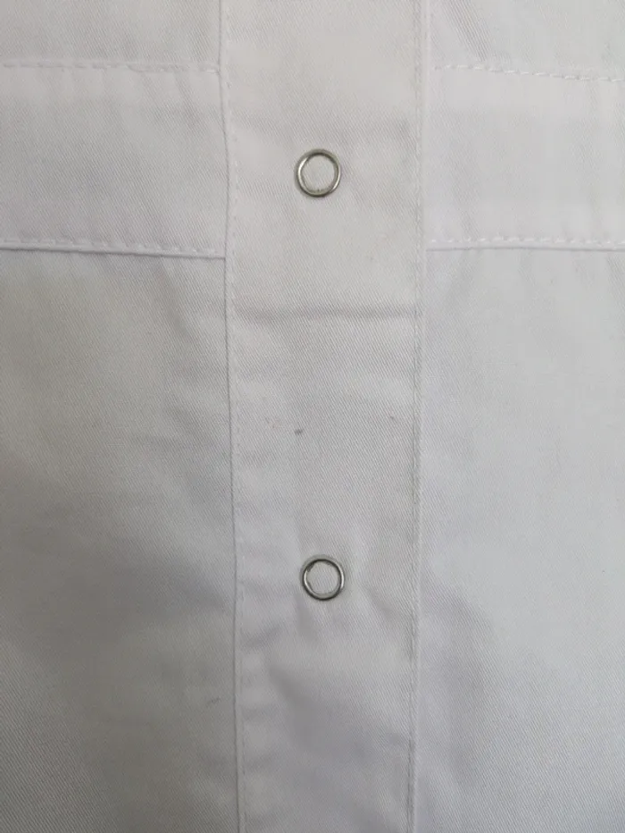Blouse blanche taille 36 medi S - photo numéro 4