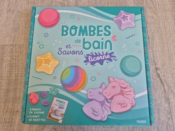 Coffret activités Bombes de bain et savons licorne Fleurus